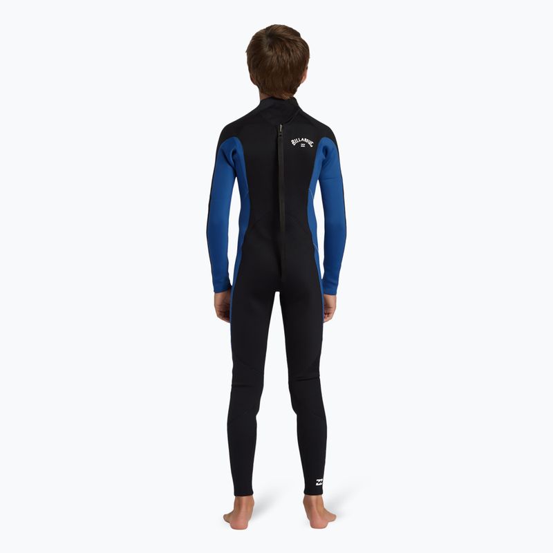 Schiuma da nuoto Billabong per bambini 3/2 mm Foil BZ FL blu medio 2