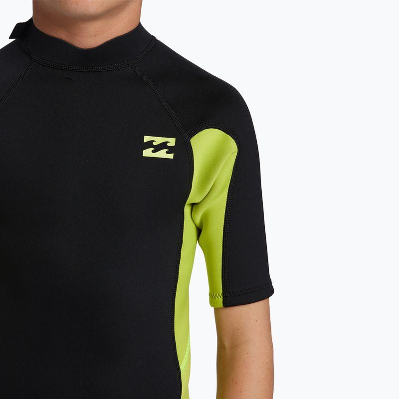 Schiuma da nuoto per bambini Billabong 2 mm Foil BZ FL fluro lime 5