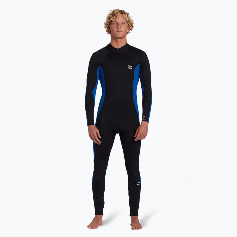 Billabong 4/3 mm Foil BZ GBS Fullsuit da uomo, blu medio, schiuma da nuoto