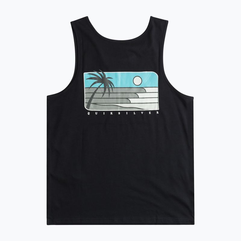 Canotta Line Up Quiksilver uomo nero 2