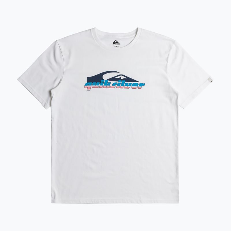 Maglietta Quiksilver Patriot da uomo, bianco