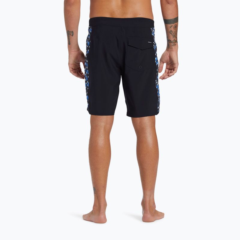 Pantaloncini da bagno Quiksilver Surfilk Arch 19 da uomo, nero 5