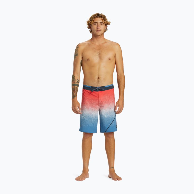 Pantaloncini da bagno Quiksilver Surfsilk New Wave 20 star sapphire da uomo 4