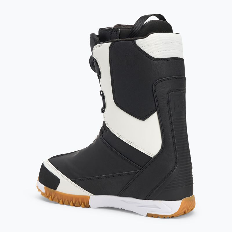 Scarponi da snowboard da uomo DC Transcend nero/cammello 2