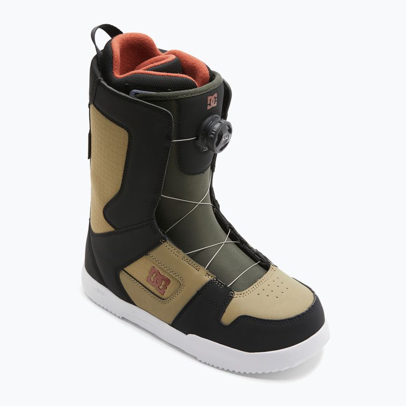 Scarponi da snowboard DC Phase Boa marrone/nero/bianco da uomo 6