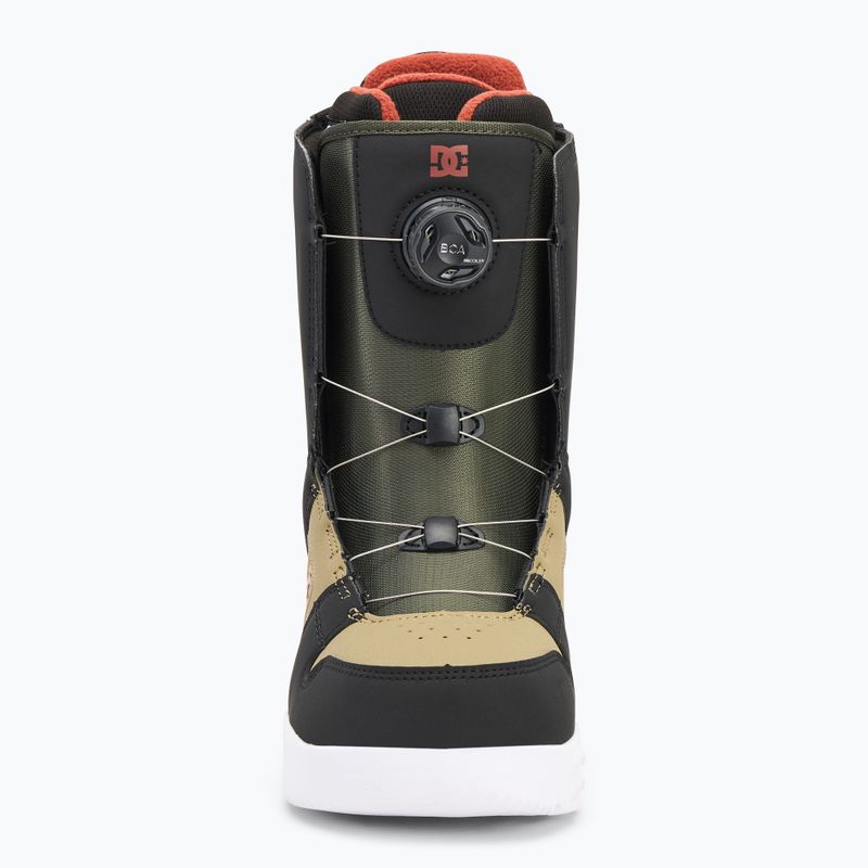Scarponi da snowboard DC Phase Boa marrone/nero/bianco da uomo 3