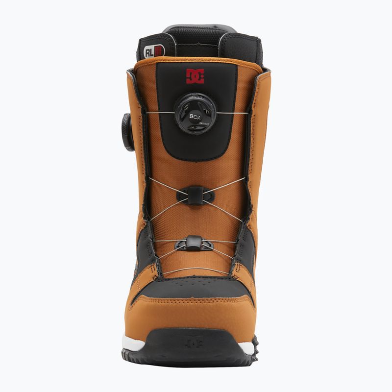 Scarponi da snowboard DC Phase Boa Pro da uomo, color grano/nero 10