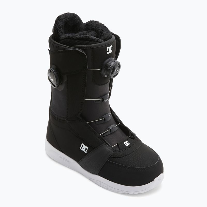 Scarponi da snowboard da donna DC Lotus nero/bianco/nero 6