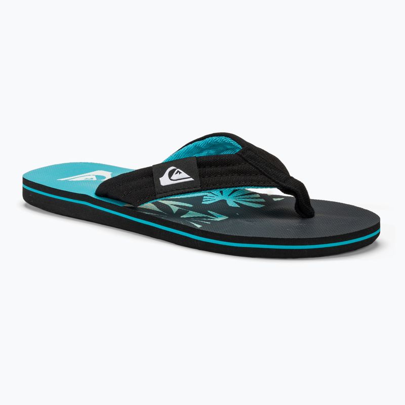 Quiksilver Molokai Layback II infradito da uomo blu / nero / blu