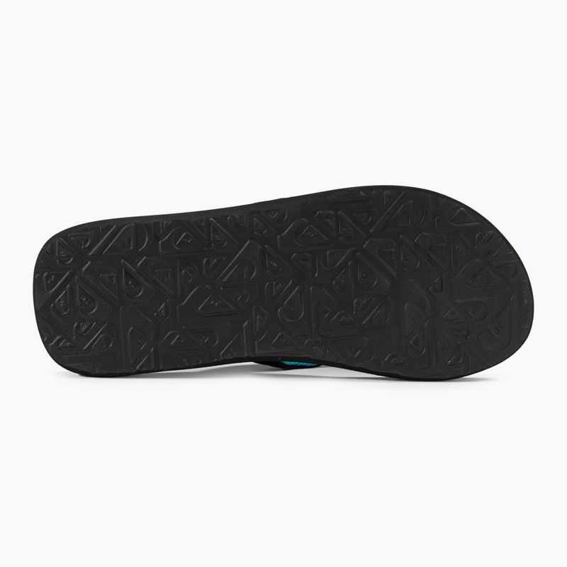Quiksilver Molokai Layback II infradito da uomo blu / nero / blu 4