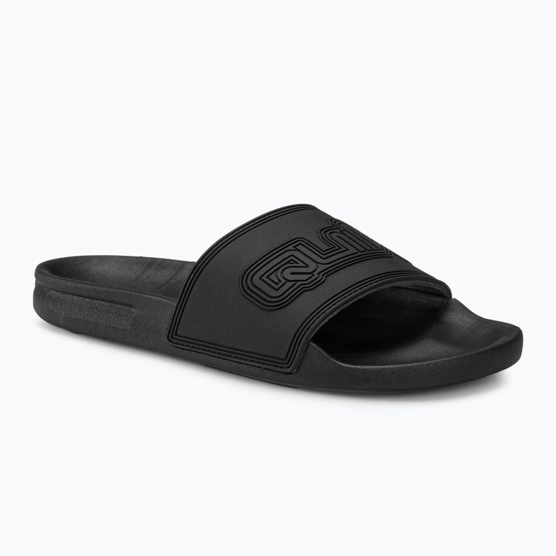 Quiksilver uomo Rivi Wordmark Slide II Ciabatte nero 4