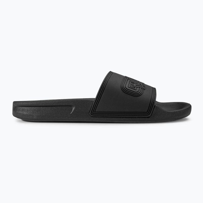 Quiksilver uomo Rivi Wordmark Slide II Ciabatte nero 4 2