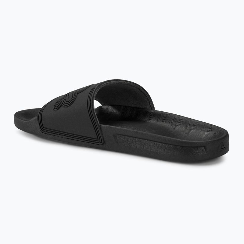 Quiksilver uomo Rivi Wordmark Slide II Ciabatte nero 4 3