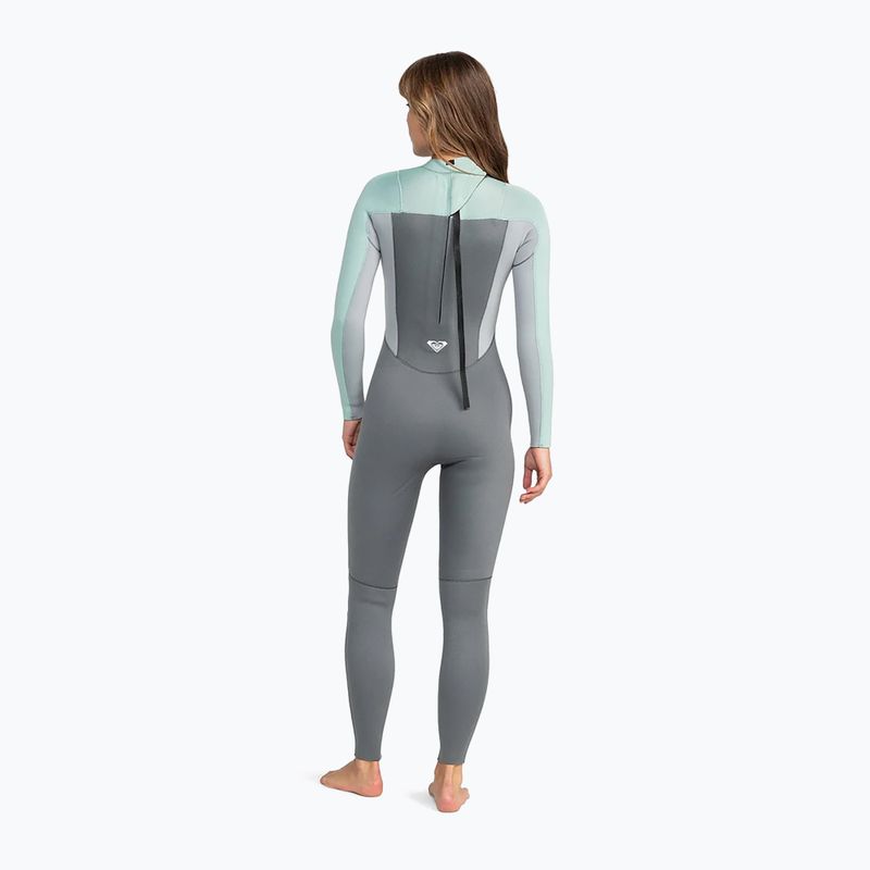 Muta da nuoto donna ROXY 4/3 mm Prologue Back Zip GBS Wetsuit ice green 2