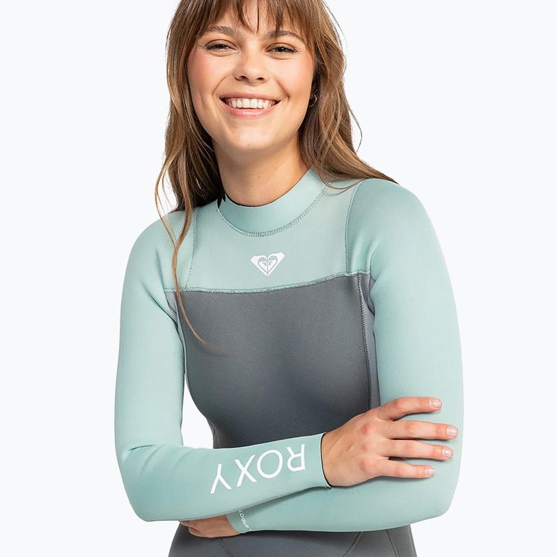 Muta da nuoto donna ROXY 4/3 mm Prologue Back Zip GBS Wetsuit ice green 4