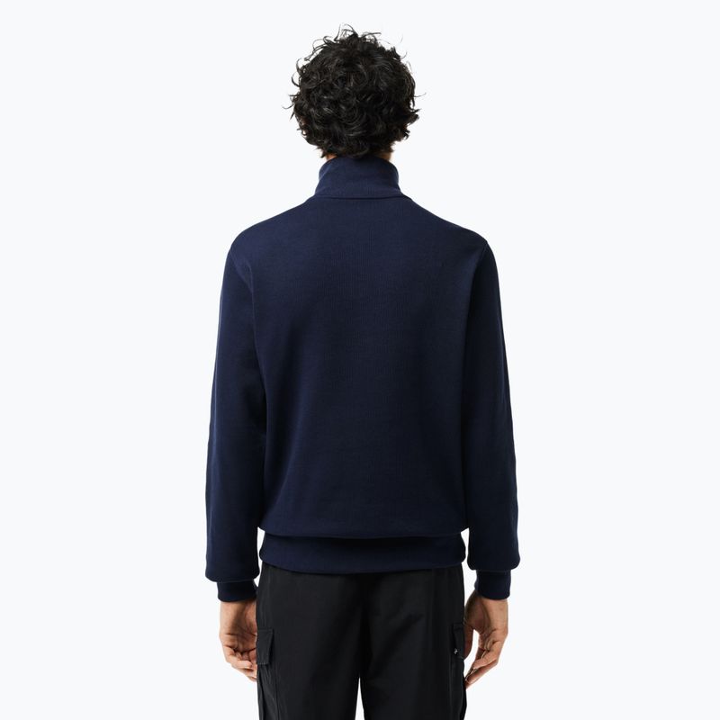 Felpa Lacoste uomo SH1927 166 blu navy 2