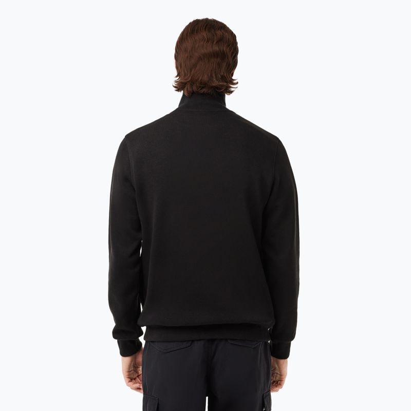 Felpa Lacoste uomo SH1927 031 nero 2