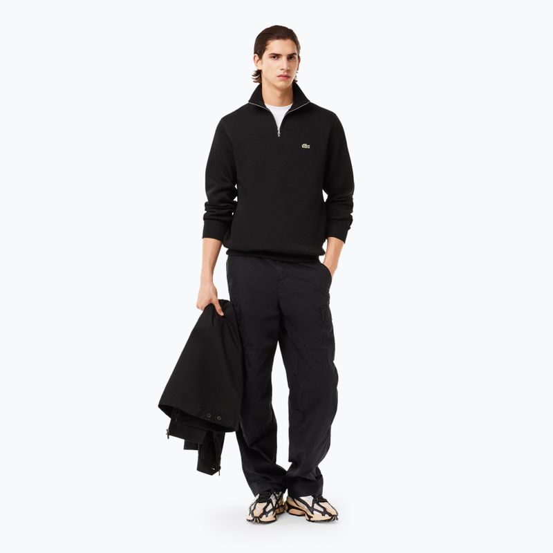 Felpa Lacoste uomo SH1927 031 nero 3