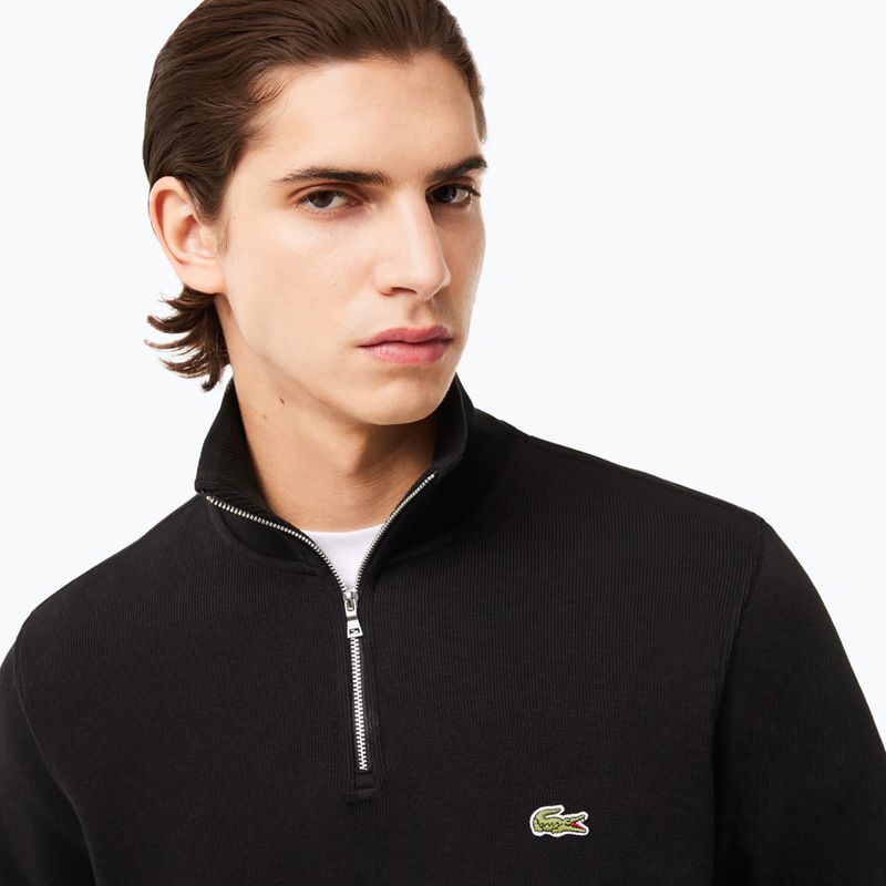 Felpa Lacoste uomo SH1927 031 nero 4