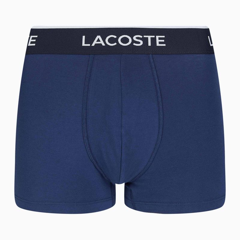 Lacoste boxer 5H3389 W64 3 paia blu navy/rosso metilene 2
