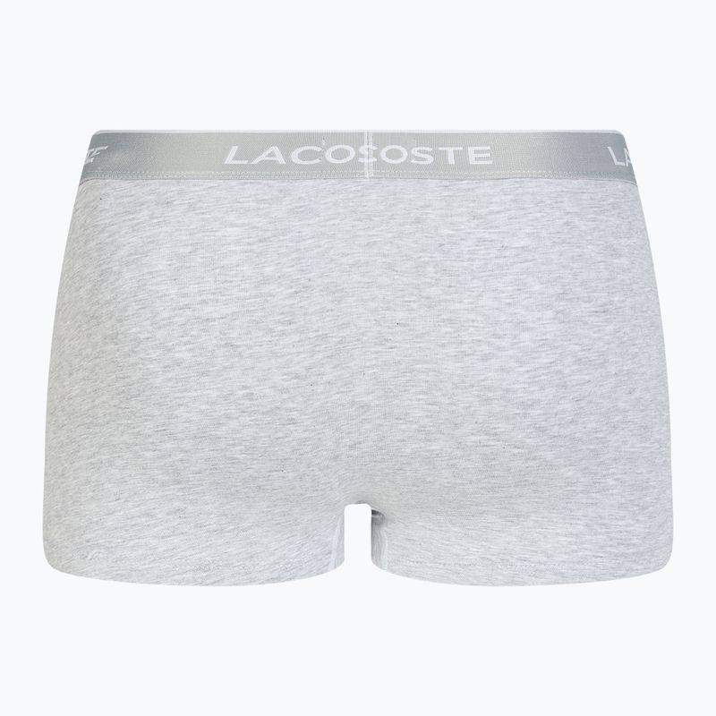 Lacoste boxer 5H3389 NUA 3 paia nero/bianco/argento chine 3