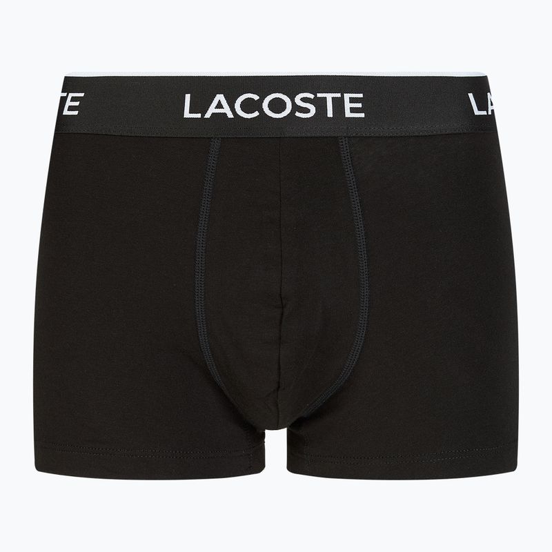 Boxer Lacoste 5H3389 031 3 paia nero 2