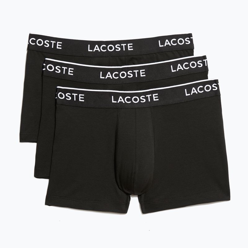 Boxer Lacoste 5H3389 031 3 paia nero 5