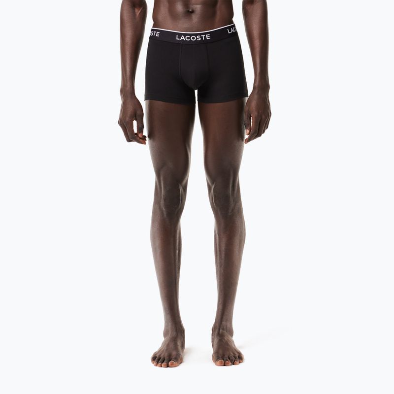 Boxer Lacoste 5H3389 031 3 paia nero 6