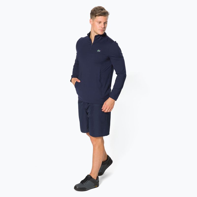 Felpa Lacoste uomo SH4806 blu navy 2