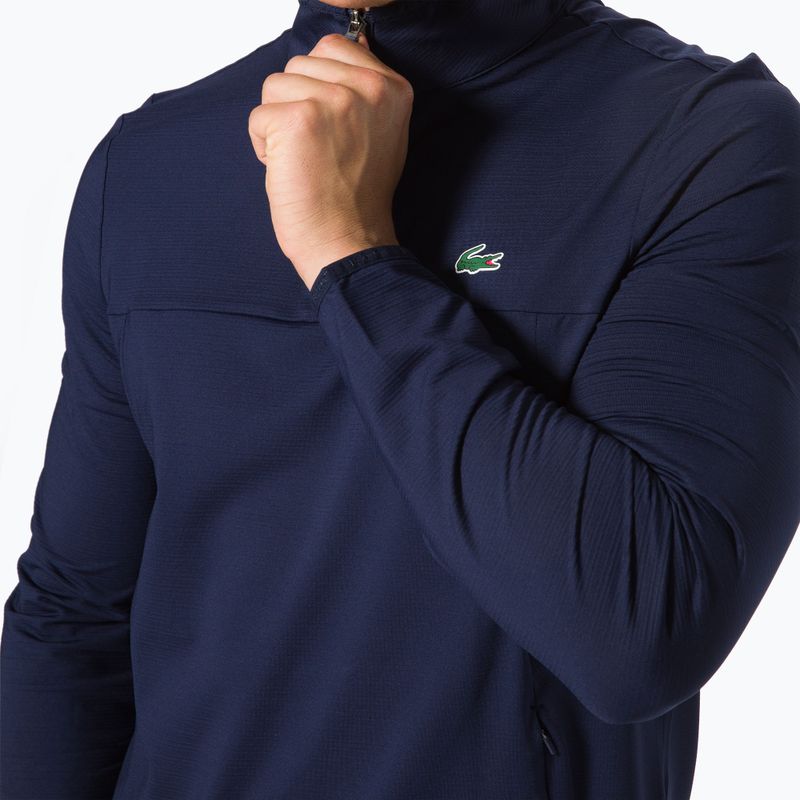 Felpa Lacoste uomo SH4806 blu navy 4