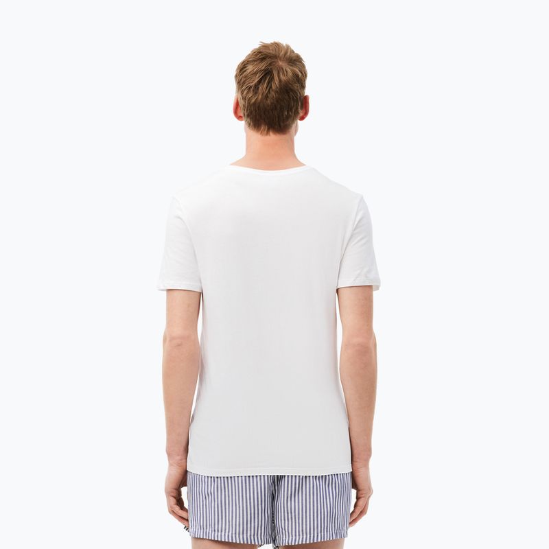 Maglietta Lacoste uomo TH3374 3-pack bianco 3