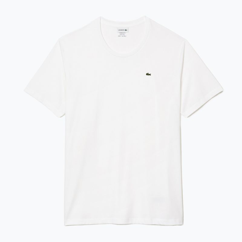 Maglietta Lacoste uomo TH6709 bianco 3