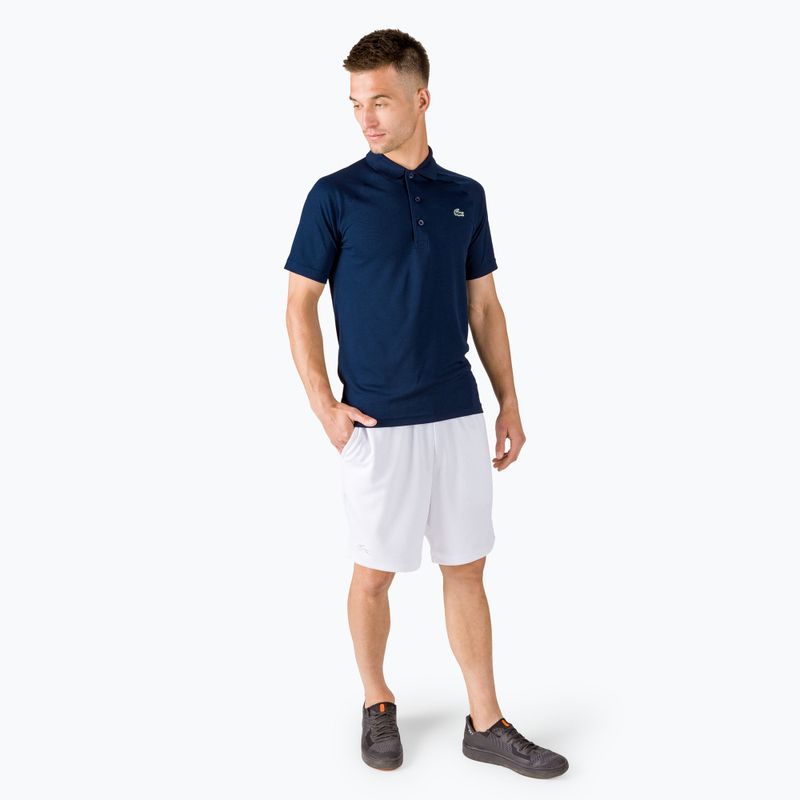 Polo Lacoste tennis uomo DH3201 blu navy 2