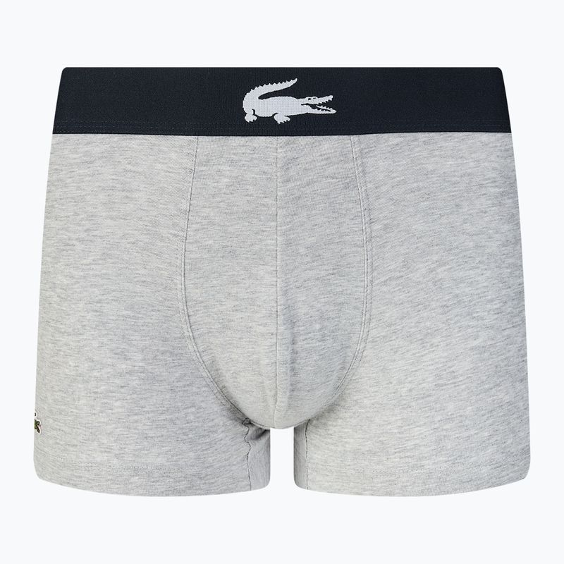 Lacoste boxer 5H1803 BCK 3 paia blu navy/bianco/argento Cina 2