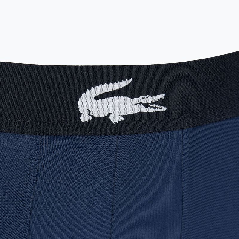 Lacoste boxer 5H1803 BCK 3 paia blu navy/bianco/argento Cina 8