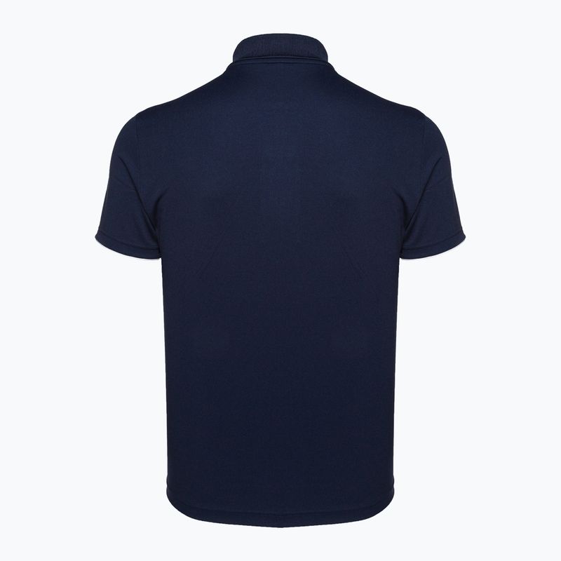 Polo Lacoste uomo DH2094 blu navy/bianco 2
