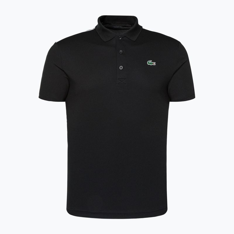 Polo Lacoste uomo DH2094 nero/bianco