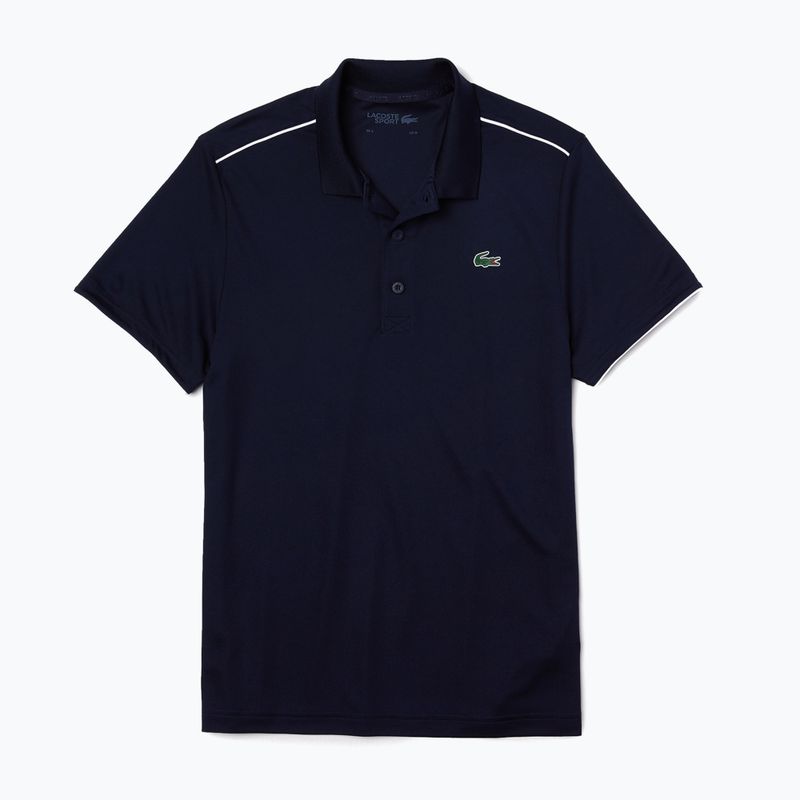 Polo Lacoste uomo DH2094 blu navy/bianco 5
