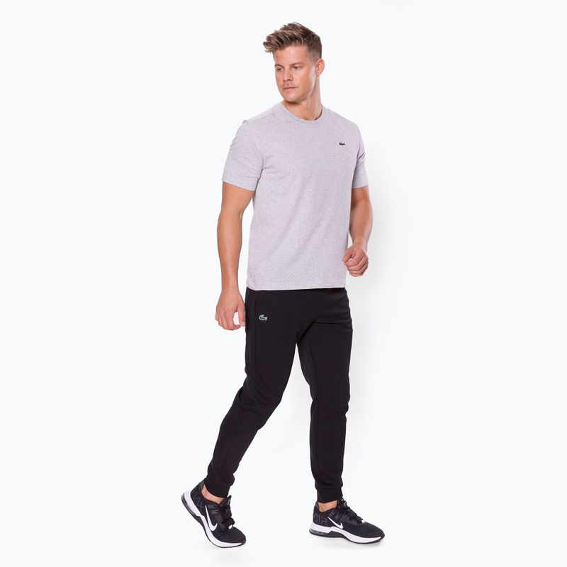 Maglietta Lacoste uomo TH7618 argento chine 3