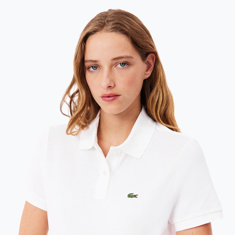 Polo Lacoste donna PF7839 bianco 3