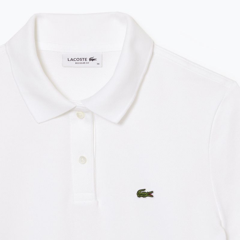Polo Lacoste donna PF7839 bianco 5