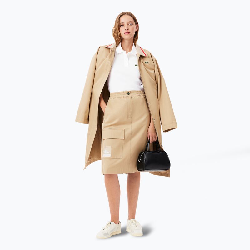 Polo Lacoste donna PF7839 bianco 7