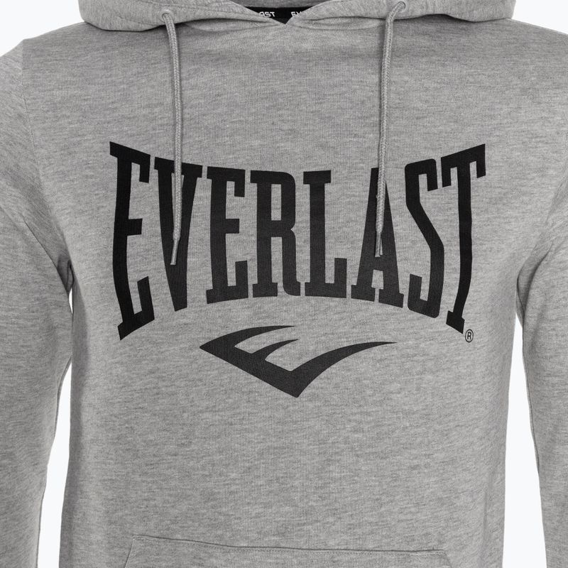 Felpa Everlast Taylor grigio erica da uomo 3