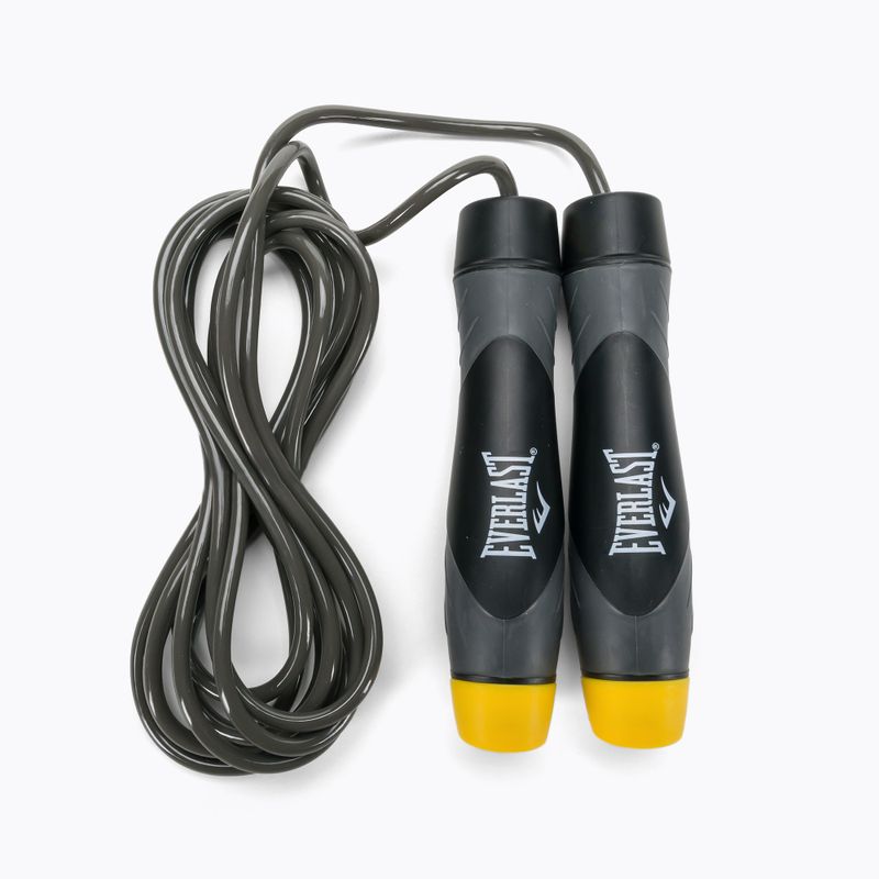 Corda per saltare con peso Everlast nero EV3640