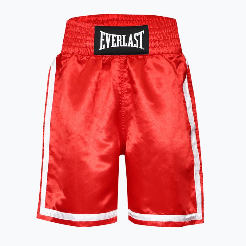 Boxer da uomo Everlast Comp Boxe Short rosso EV1090