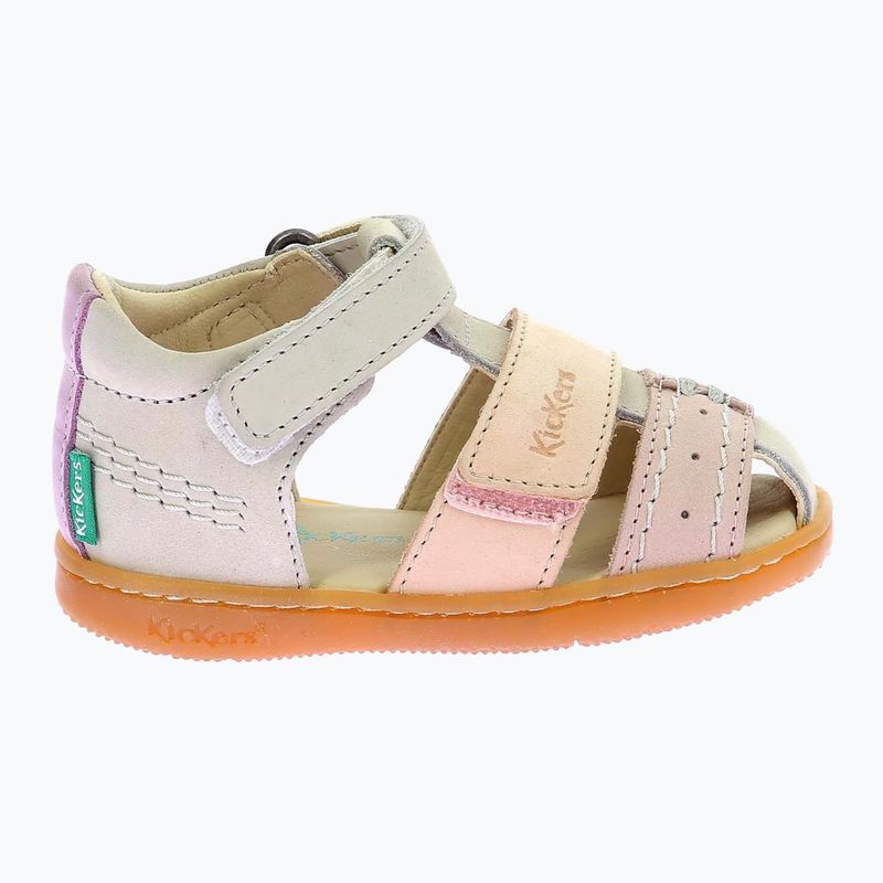 Sandali per bambini Kickers Kick Bazar rosa chiaro/multicolore 2