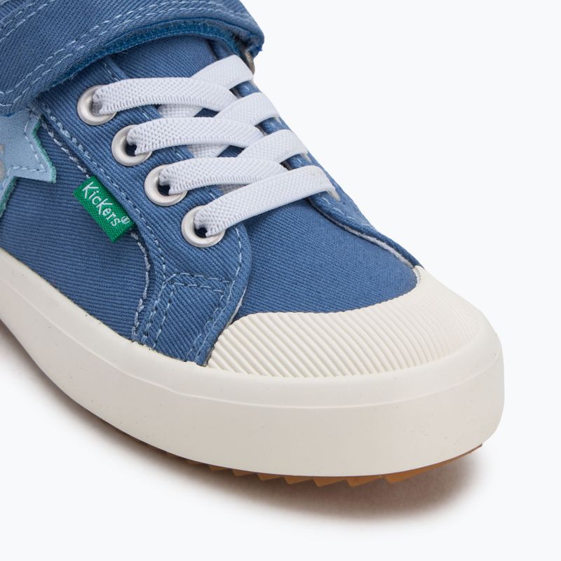 Scarpe da ginnastica per bambini Kickers Kickgoldi blu etoile 7