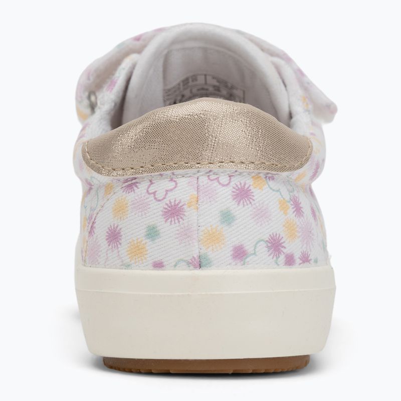 Scarpe da ginnastica estive Kickers Kickgoldi bianco/stampa per bambini 6