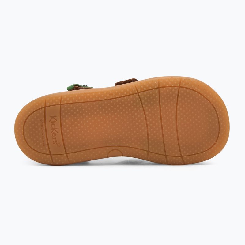 Sandali per bambini Kickers Kick Pod camel/navy 4