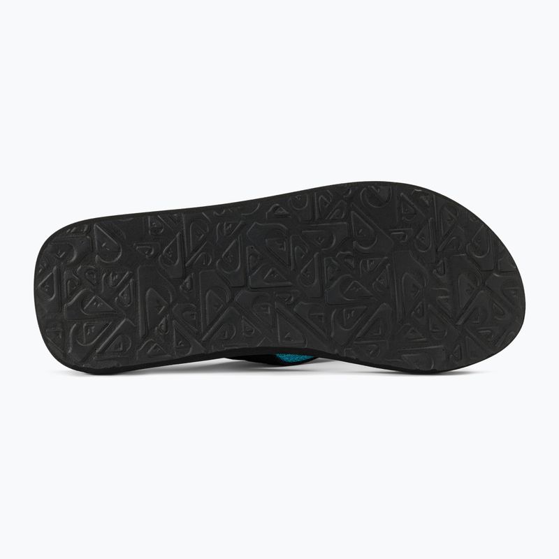 Quiksilver Molokai Layback II infradito uomo bianco / nero / blu 4